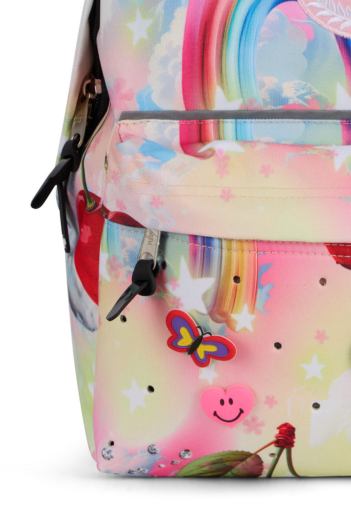 Hype Girls Multi Charm Cherry Backpack