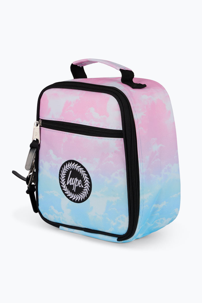 Hype Girls Multi Pastel Clouds Lunch Bag