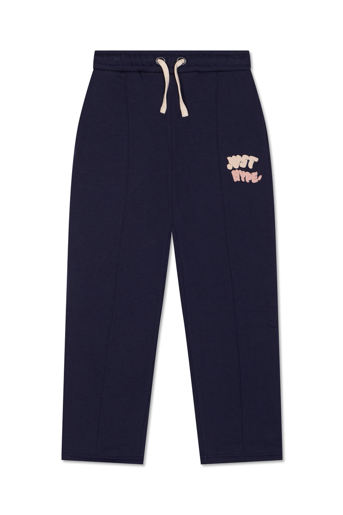 Hype Girls Navy Fantasy Wide Leg Joggers