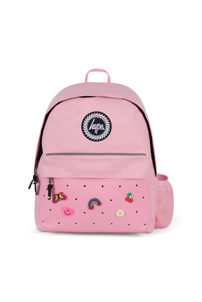 Hype Girls Pink Charm Backpack