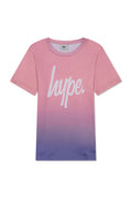 Hype Girls Pink Pastel Ombre T-Shirt