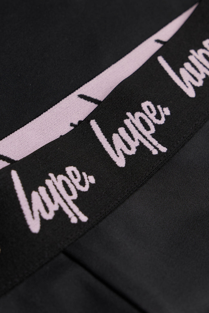 Hype Girls Pink/Black Fade T-Shirt & Shorts Set