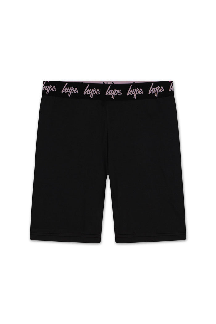Hype Girls Pink/Black Fade T-Shirt & Shorts Set