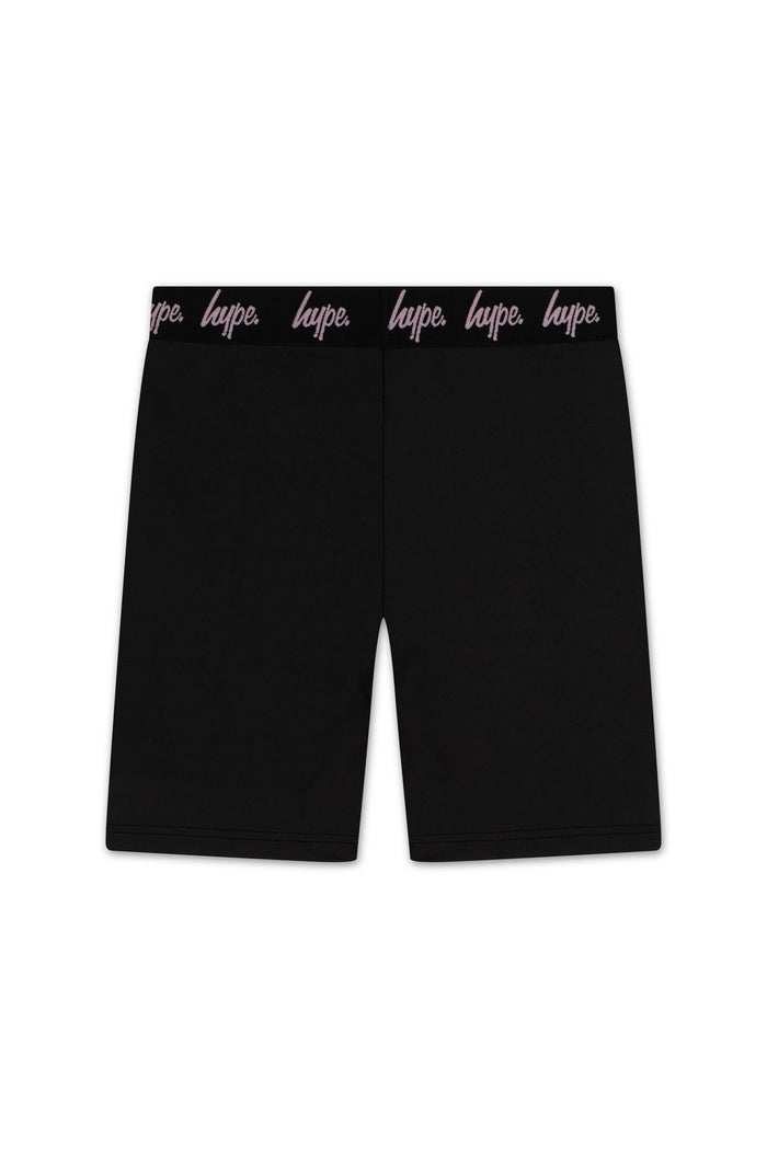 Hype Girls Pink/Black Fade T-Shirt & Shorts Set