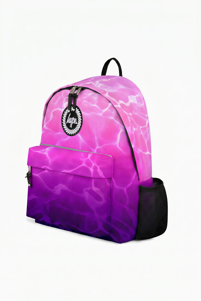 Hype Girls Purple Pastel Pool Backpack