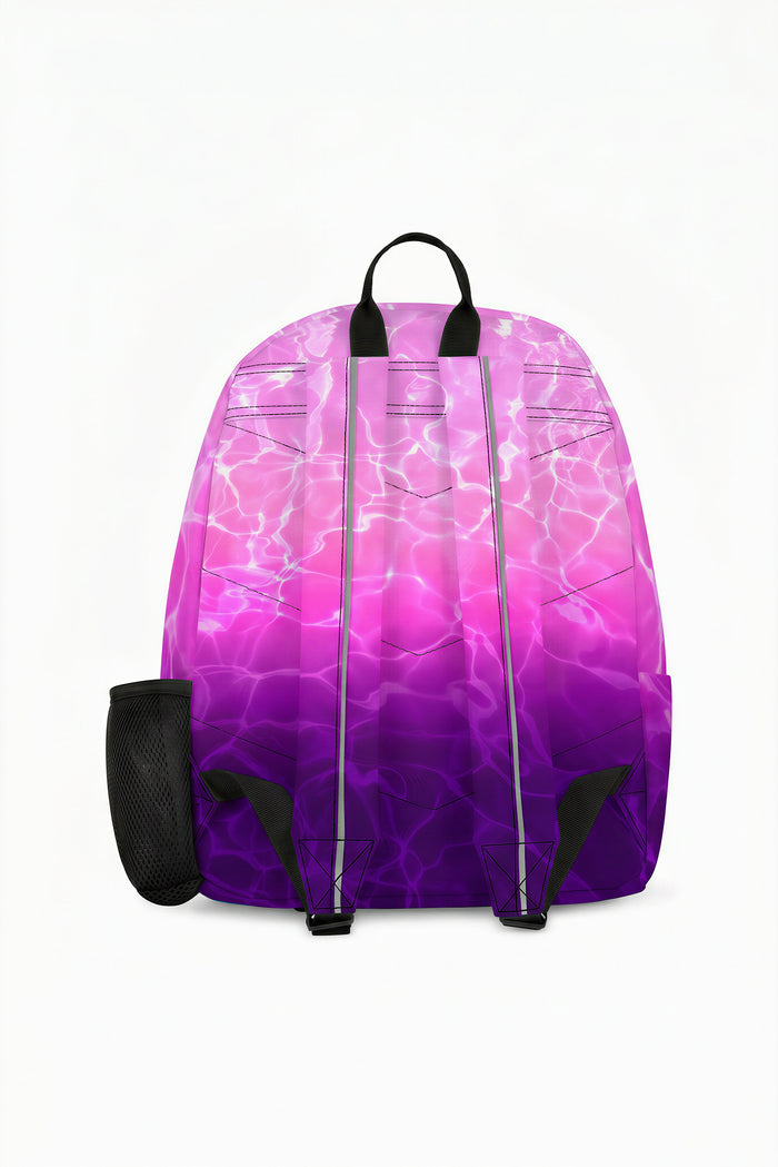 Hype Girls Purple Pastel Pool Backpack