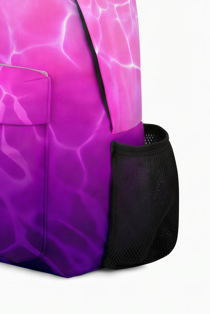 Hype Girls Purple Pastel Pool Backpack