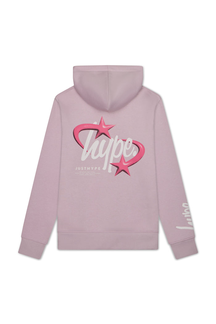 Hype Girls Purple Starling Hoodie