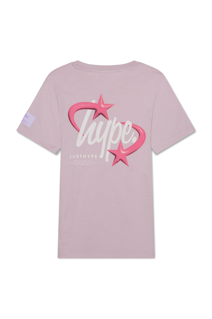Hype Girls Purple Starling T-Shirt