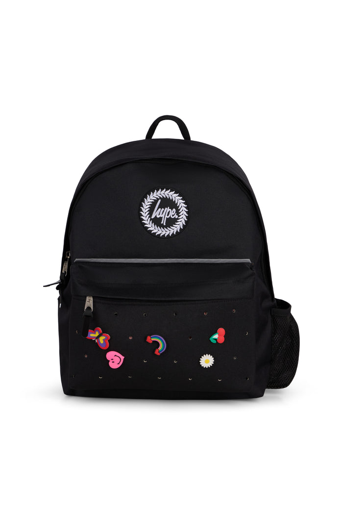 Hype Kids Black Charm Backpack