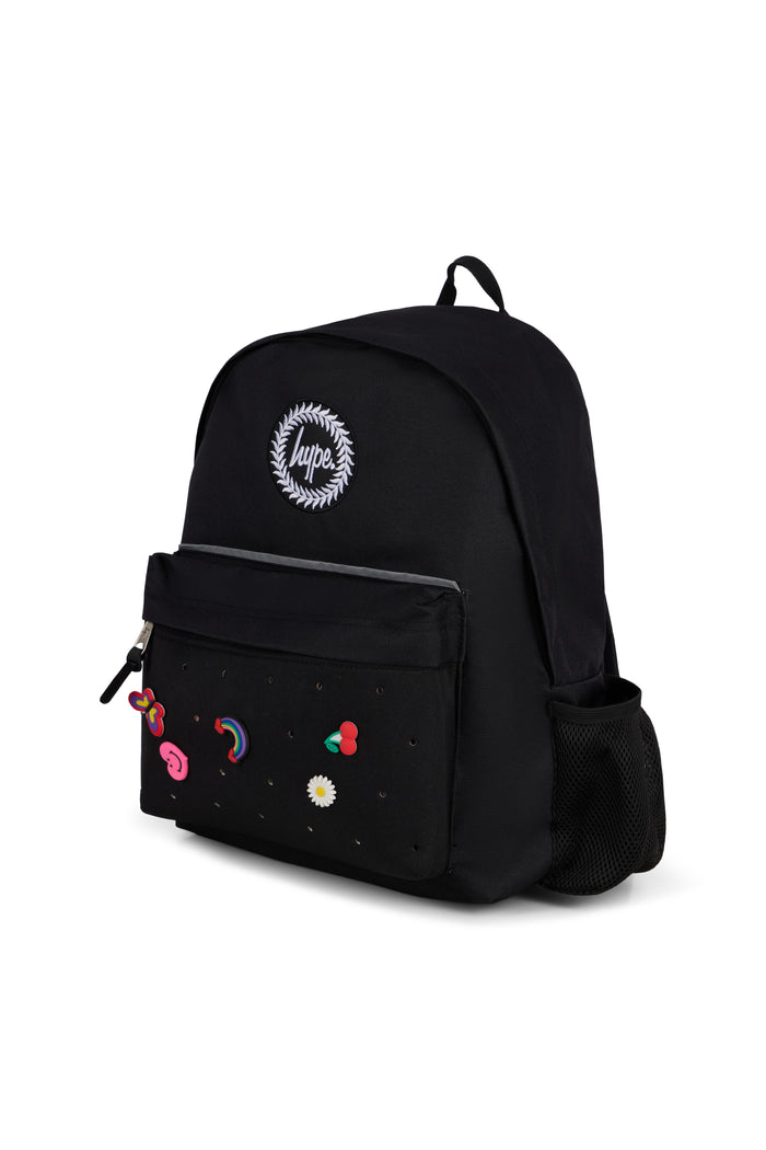 Hype Kids Black Charm Backpack