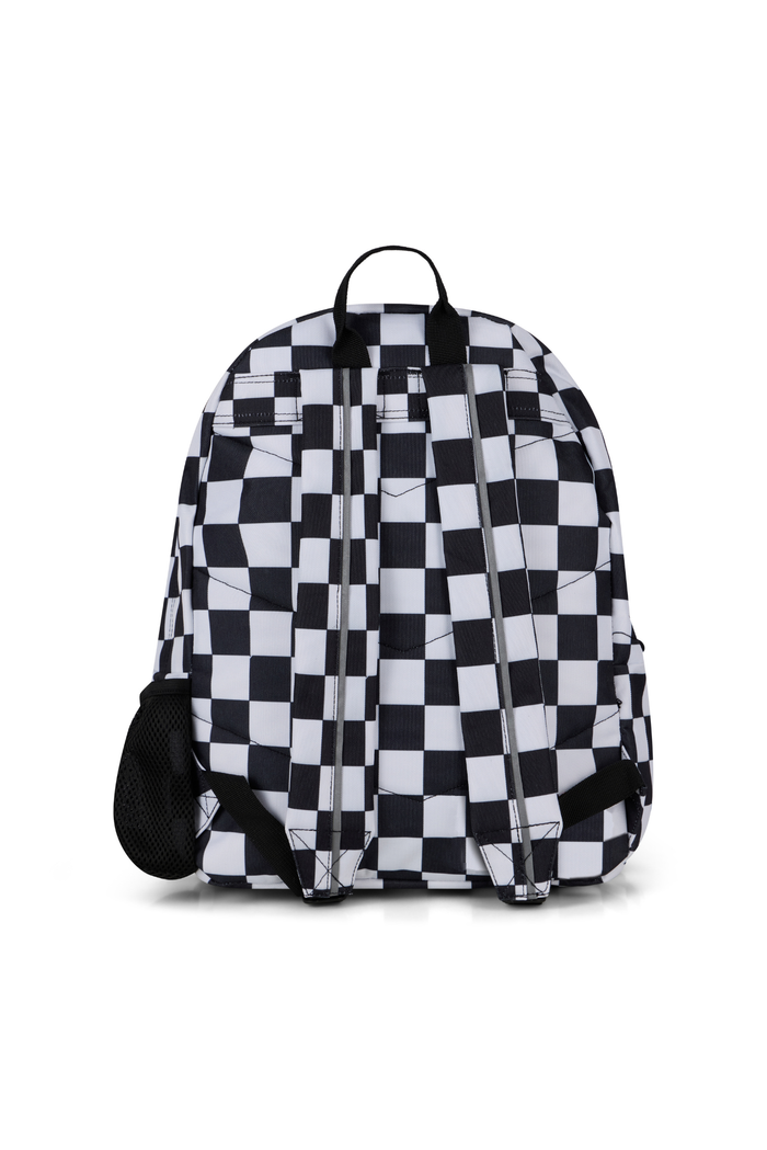 Hype Kids Black/White Skater Backpack