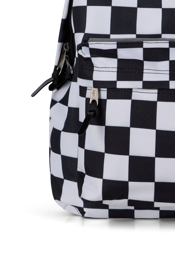 Hype Kids Black/White Skater Backpack