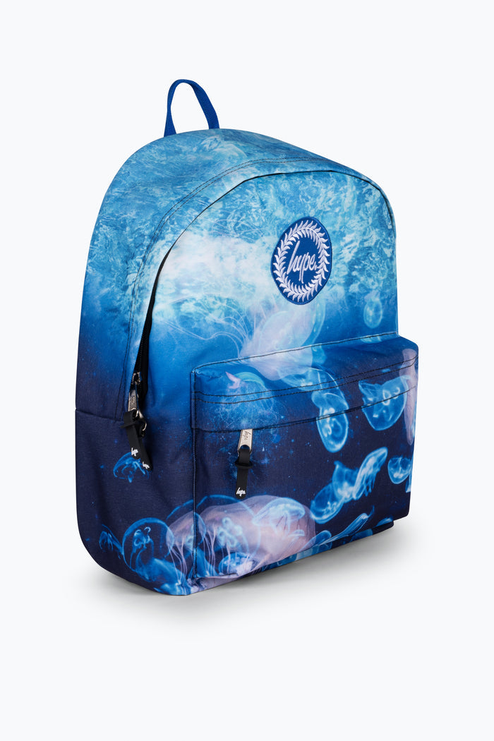 Hype Kids Blue Jellyfish Iconic Backpack