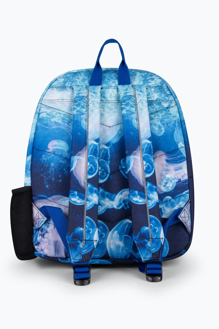Hype Kids Blue Jellyfish Iconic Backpack