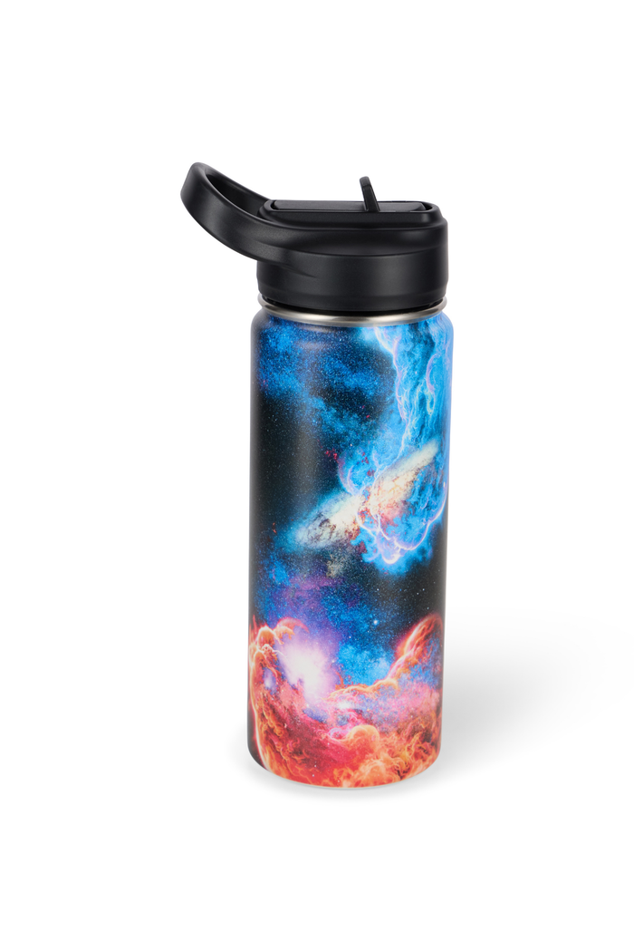Hype Kids Multi Scorch Space Water Bottle