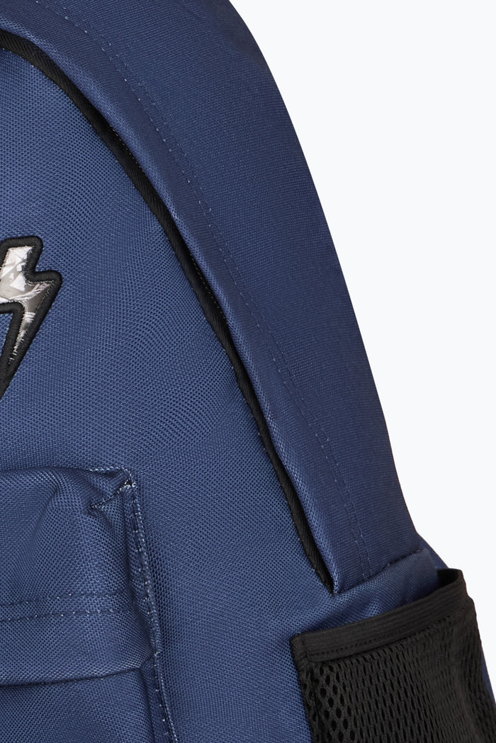 Hype Kids Navy Lightning Charm Backpack
