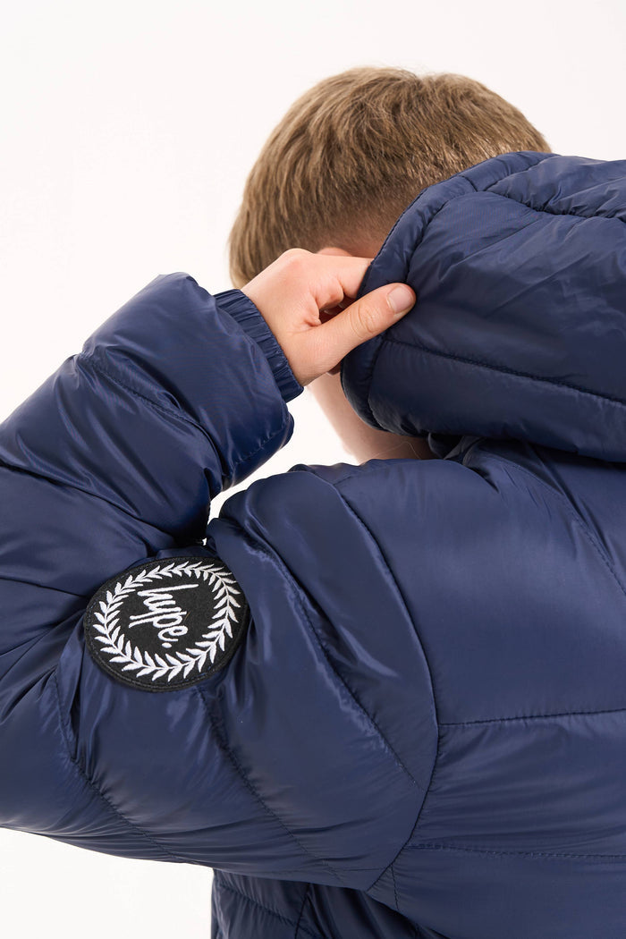 Hype Kids Navy Padded Jacket