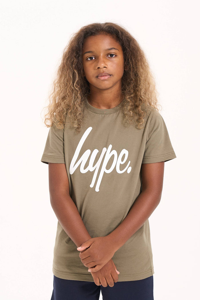 Hype Kids Unisex Khaki Essence T-Shirt