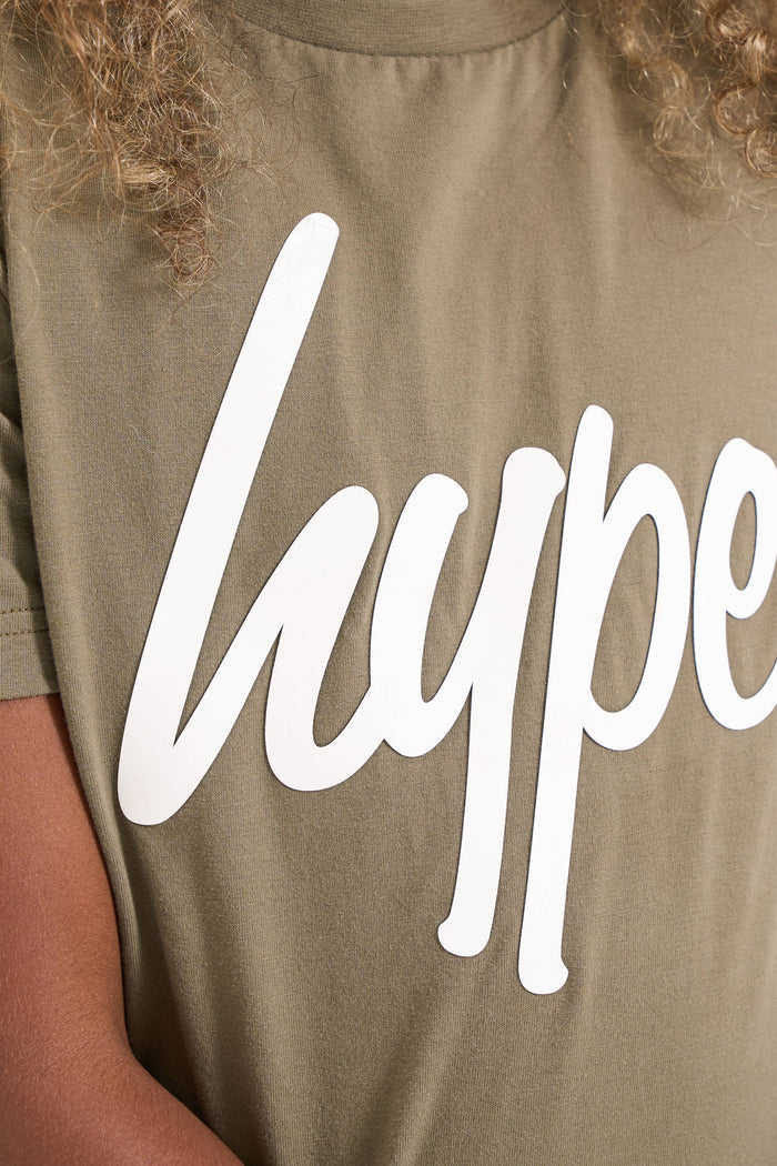 Hype Kids Unisex Khaki Essence T-Shirt