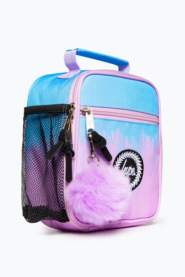 Hype Lilac Drips Lunch Bag