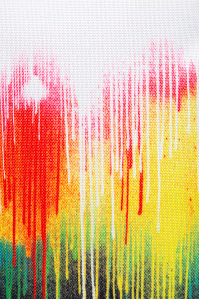 Hype Multi Drips Colourful Lunch Bag Print & Materials