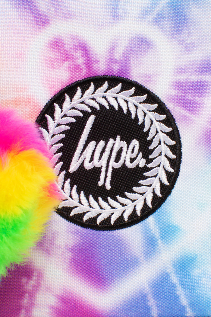Hype Rainbow Heart Tie Dye Lunch Box