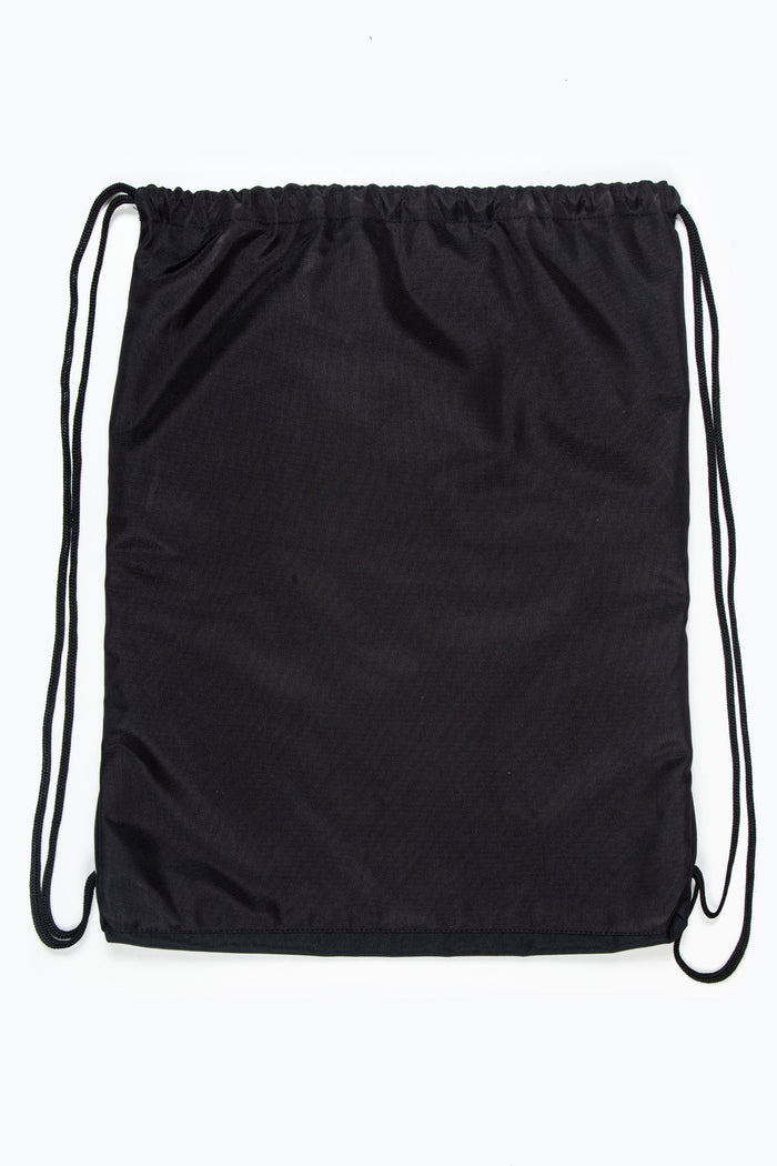 Hype Unisex Black Drawstring Bag