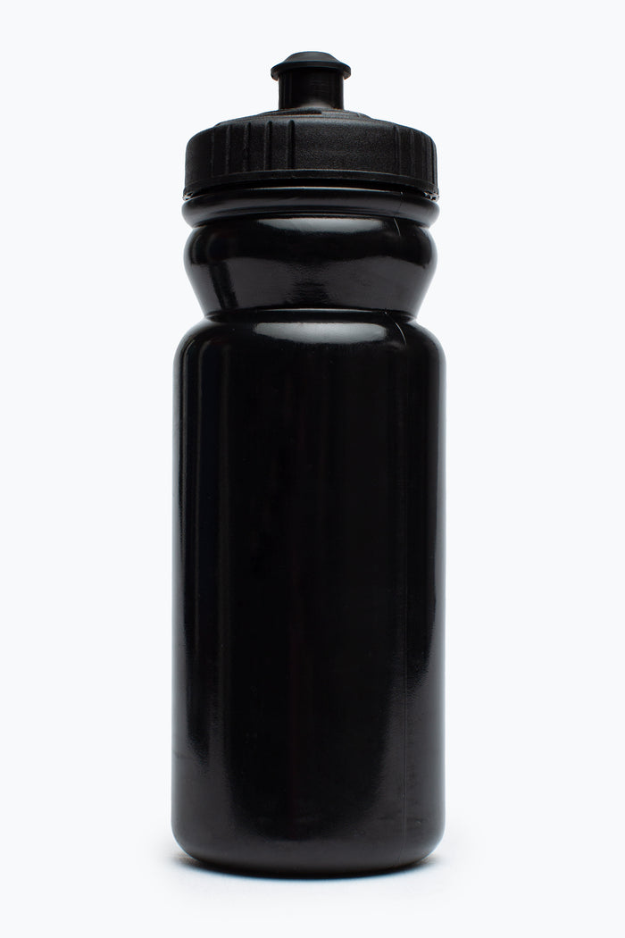 Hype Unisex Black Plastic Water Bottle