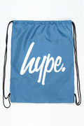 Hype Unisex Blue Drawstring Bag