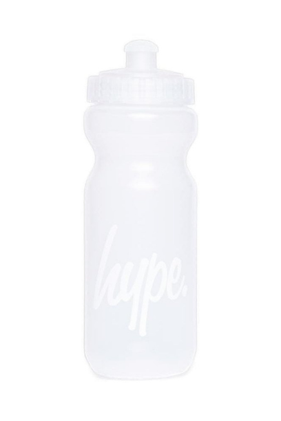 Hype Unisex Clear Plastic Water Bottle