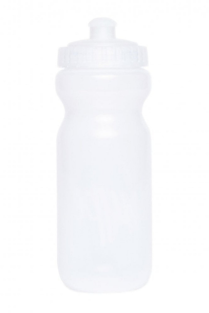 Hype Unisex Clear Plastic Water Bottle