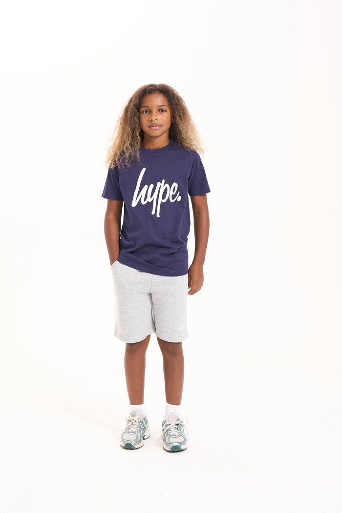 Hype Unisex Kids Essence Navy T-Shirt
