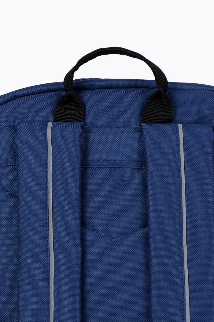Hype Unisex Navy Ripstop Multi Pocket Backpack