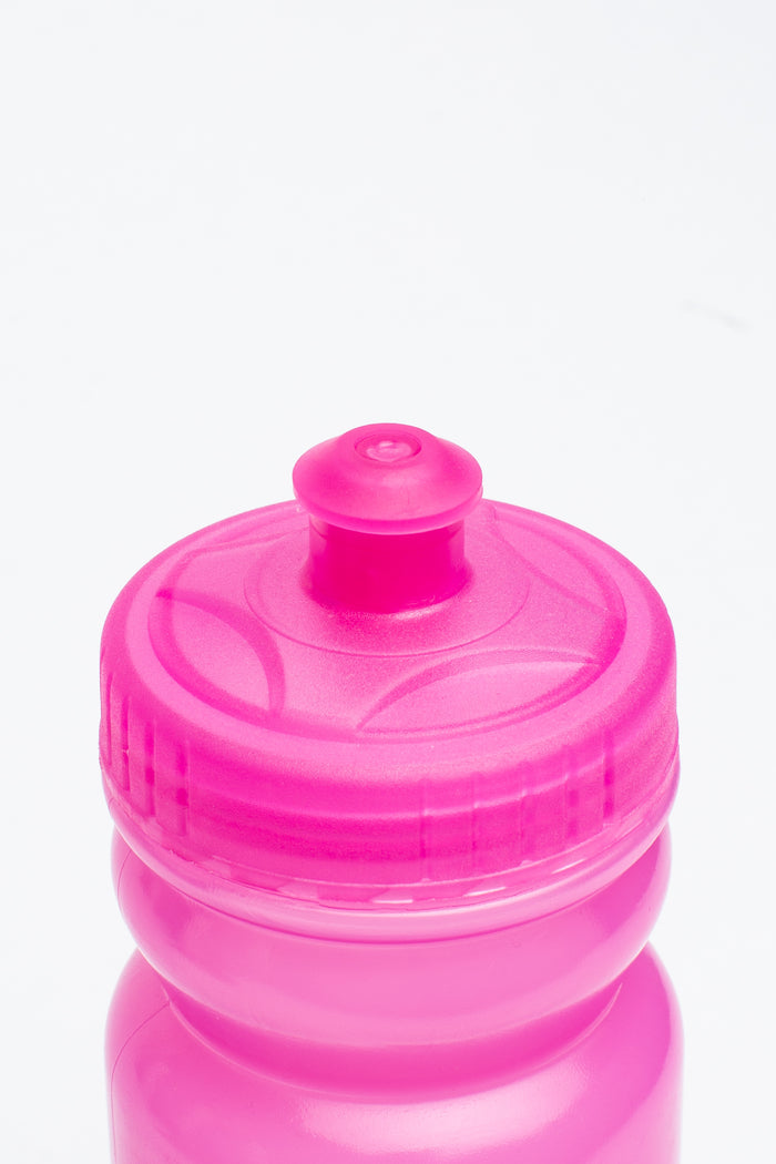 Hype Unisex Pink Plastic Water Bottle