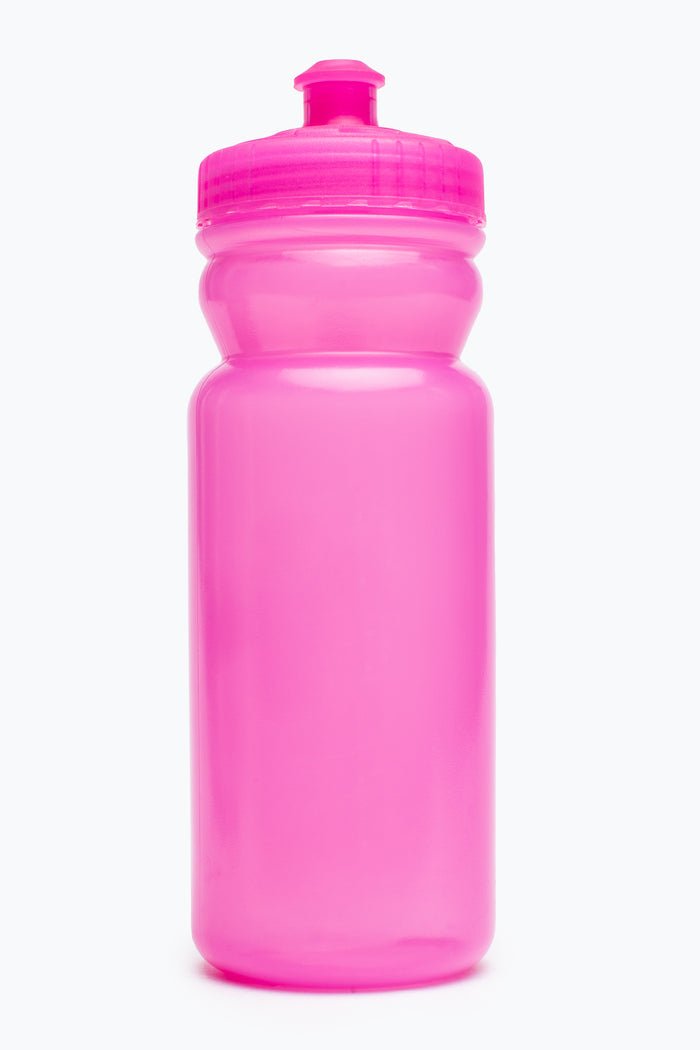 Hype Unisex Pink Plastic Water Bottle