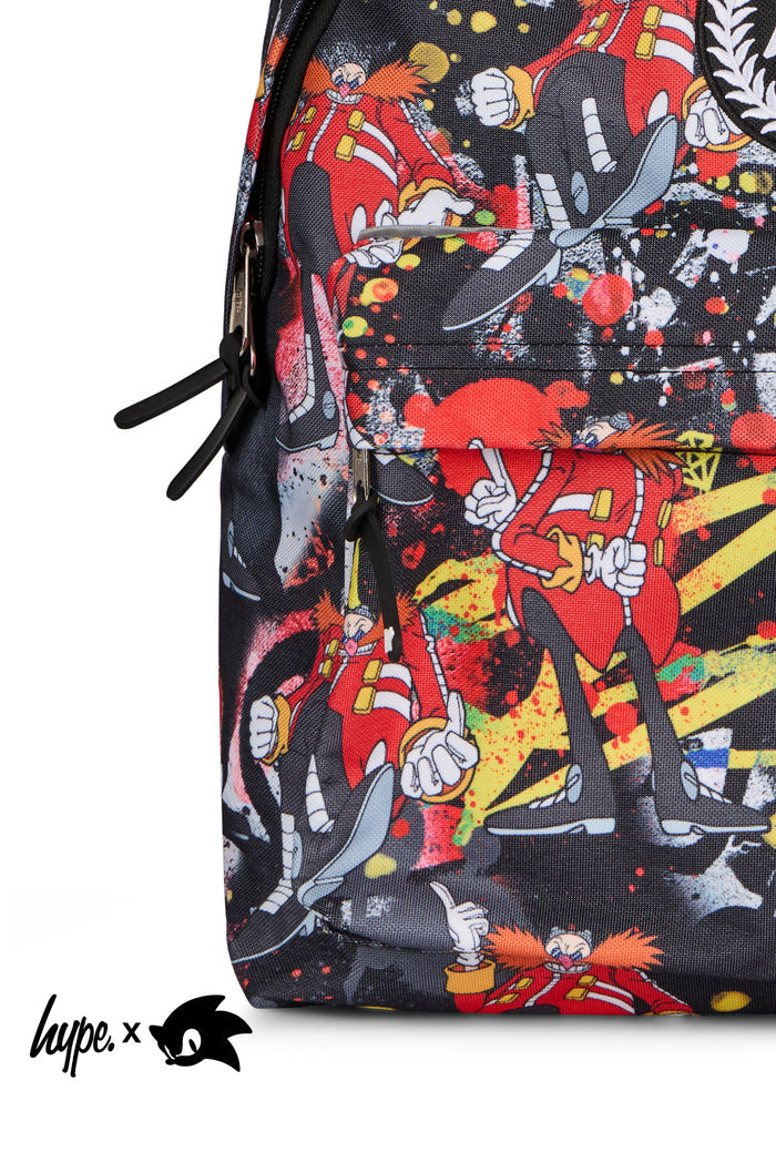 Hype x Sonic The Hedgehog™ Black Dr Eggman Backpack
