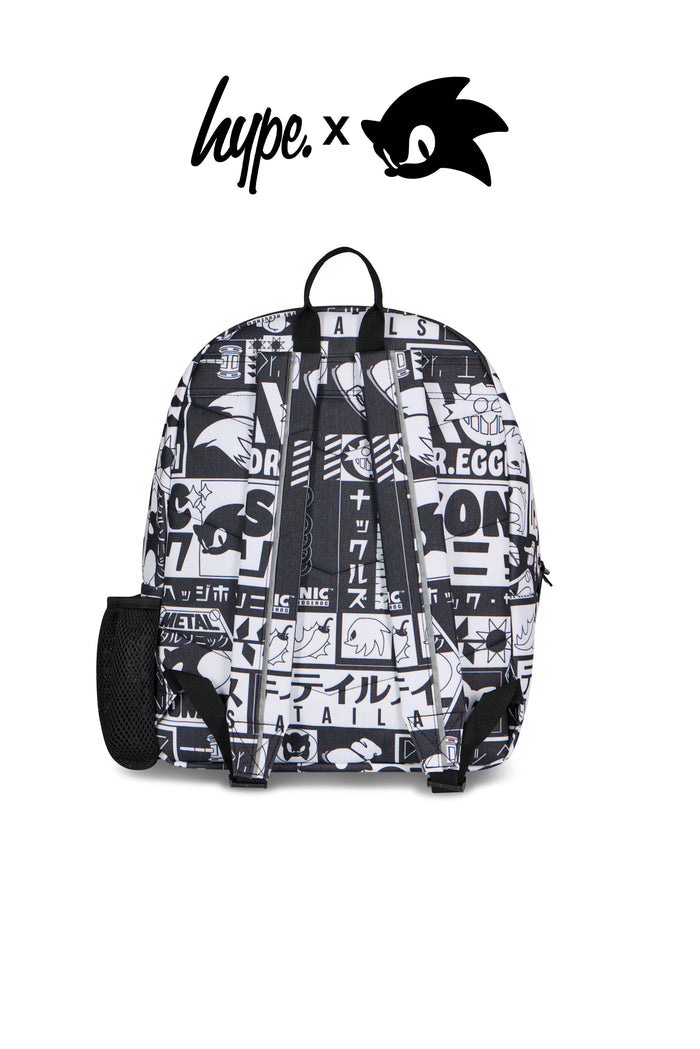 Hype x Sonic The Hedgehog™ Black Mono Sonic Backpack