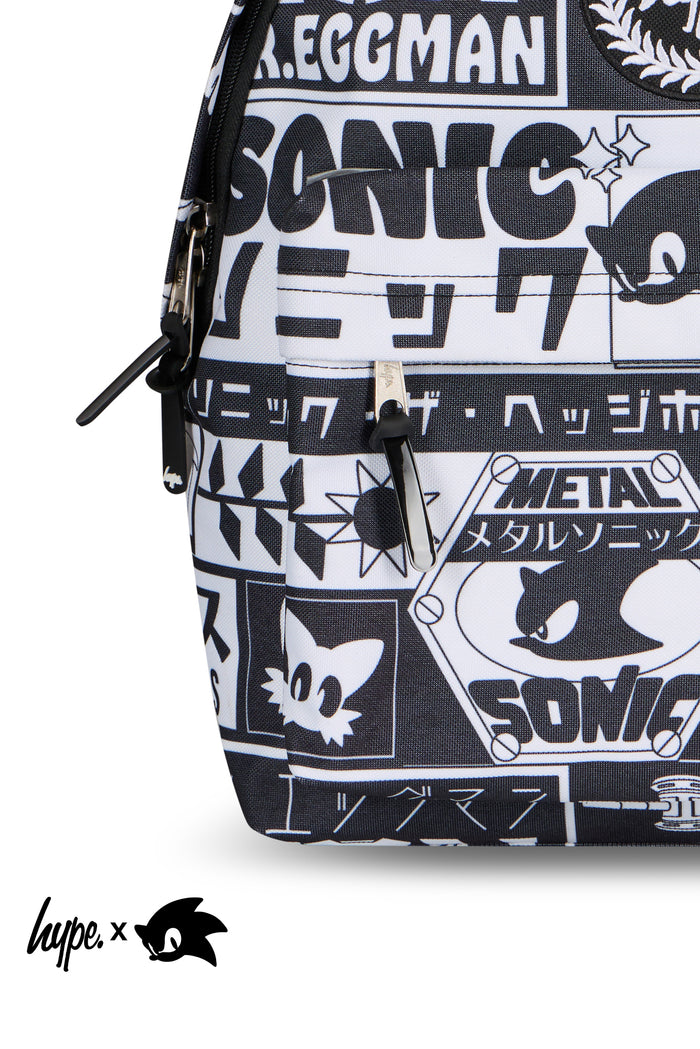 Hype x Sonic The Hedgehog™ Black Mono Sonic Backpack