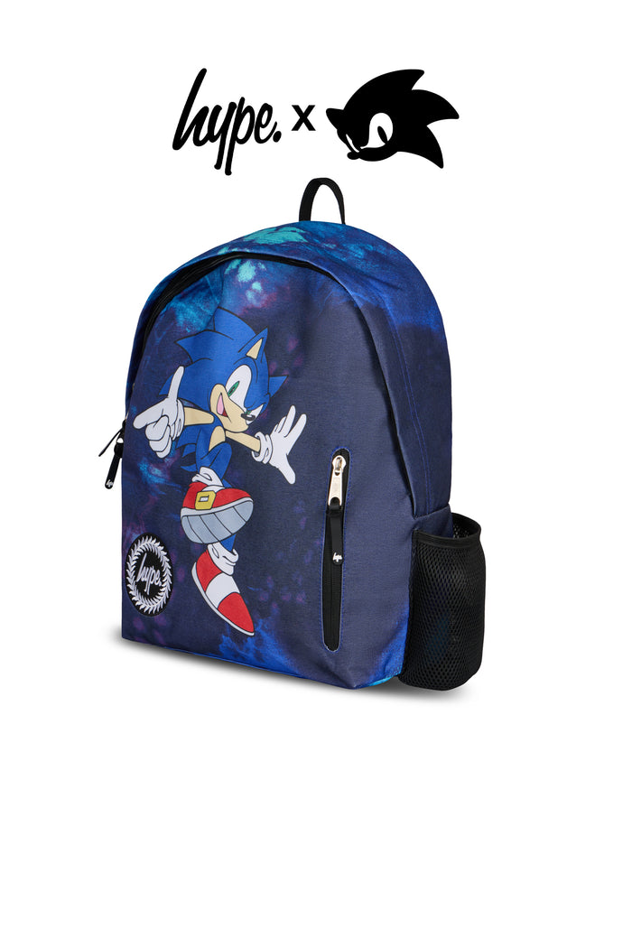 Hype x Sonic The Hedgehog™ Blue Sonic Speed Backpack, Lunch Bag & Bottle Bundle