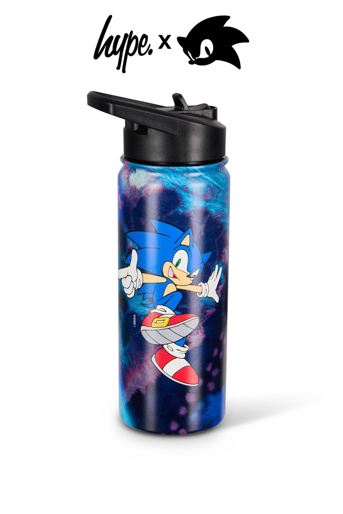 Hype x Sonic The Hedgehog™ Blue Sonic Speed Water Bottle