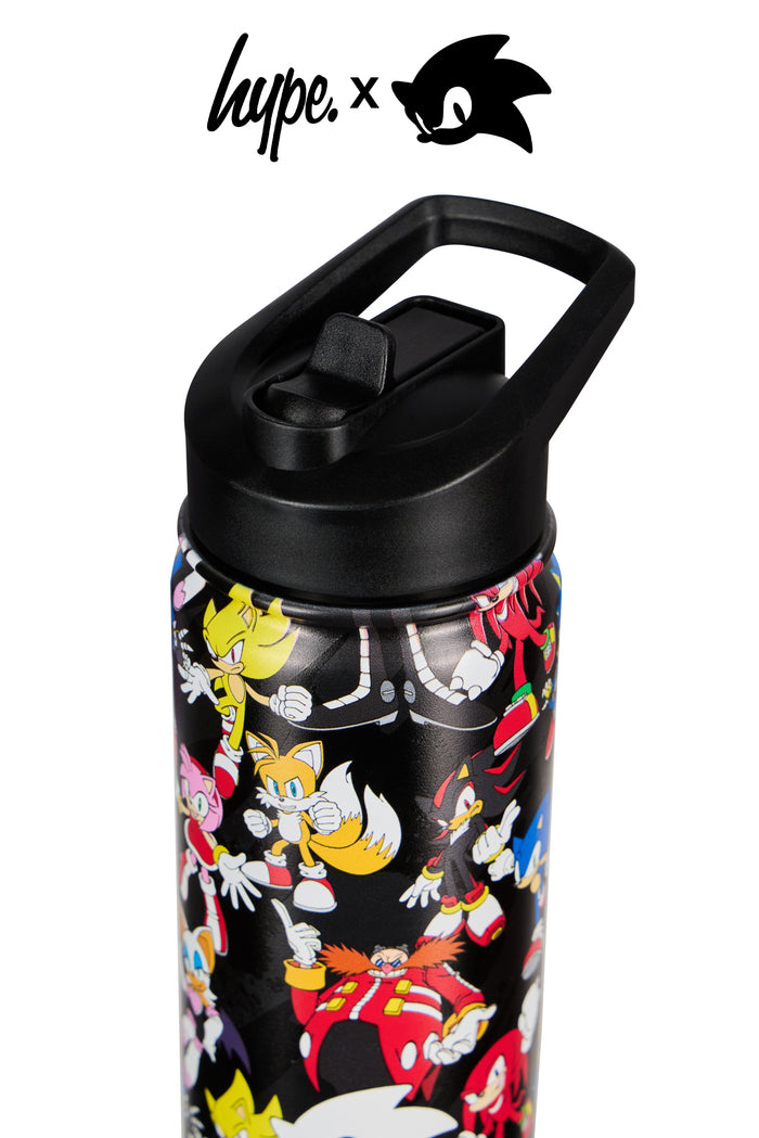Hype x Sonic The Hedgehog™ Multi Sonic Group Backpack, Lunch Bag & Bottle Bundle