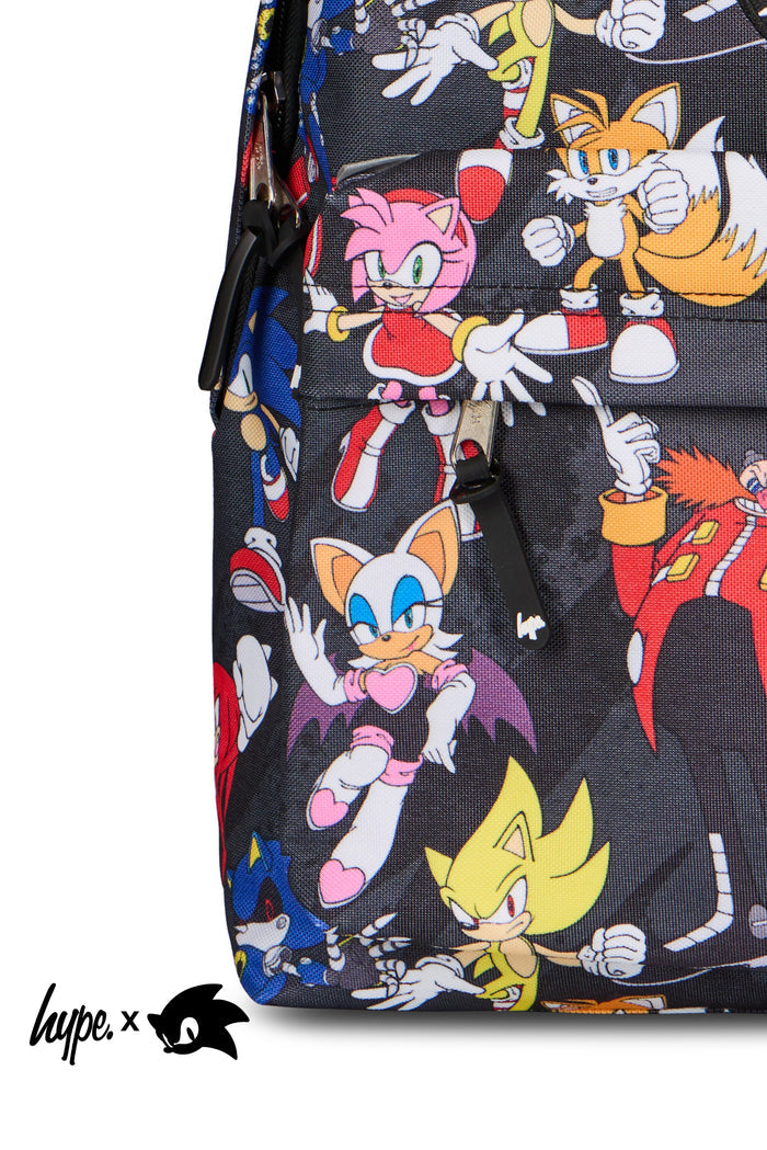 Hype x Sonic The Hedgehog™ Multi Sonic Group Backpack, Lunch Bag & Bottle Bundle