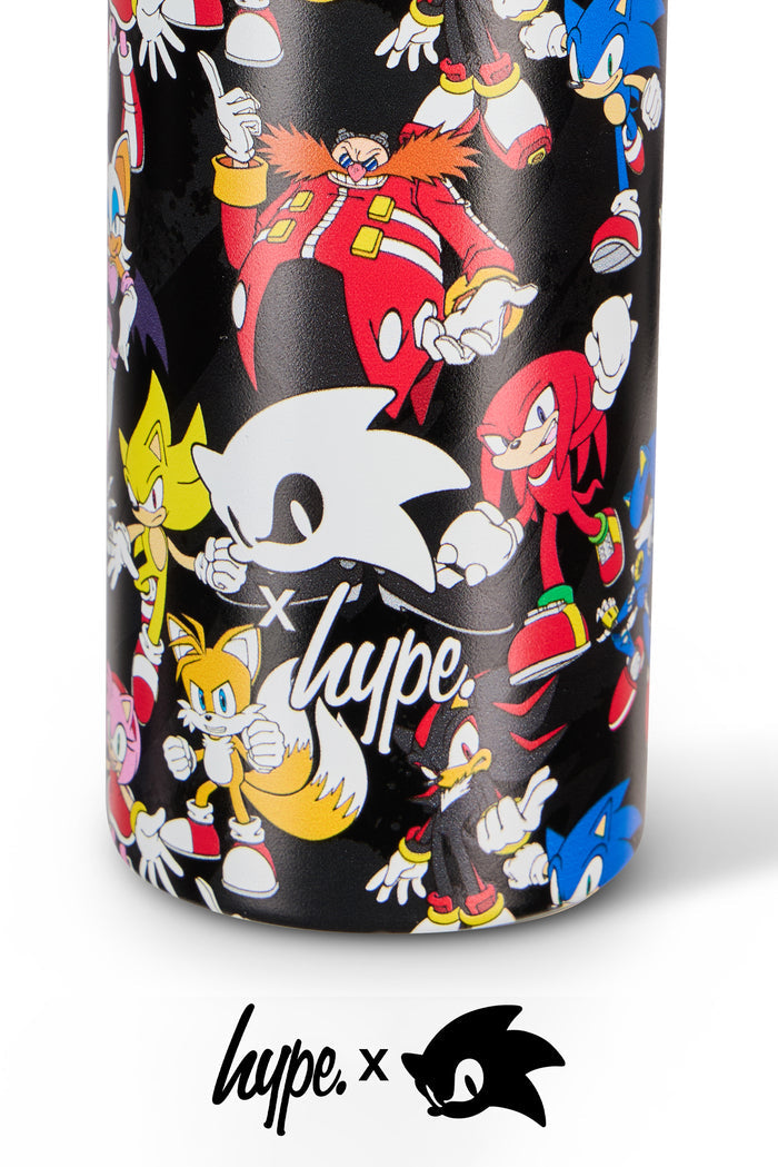 Hype x Sonic The Hedgehog™ Multi Sonic Group Water Bottle