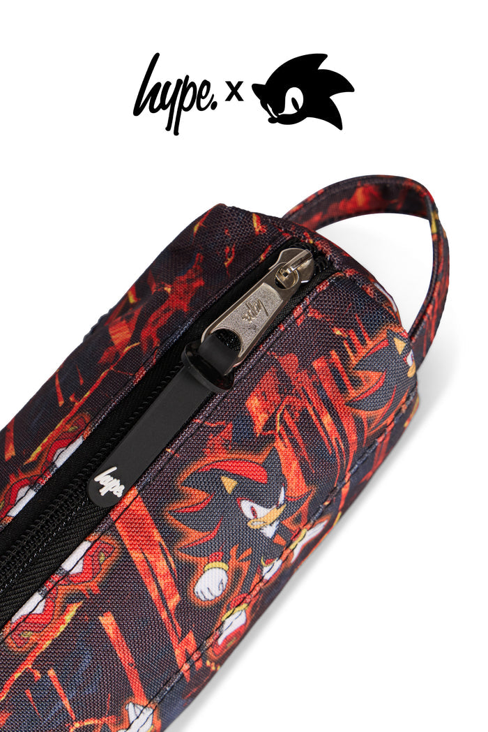 Hype x Sonic The Hedgehog™ Orange Shadow Pencil Case