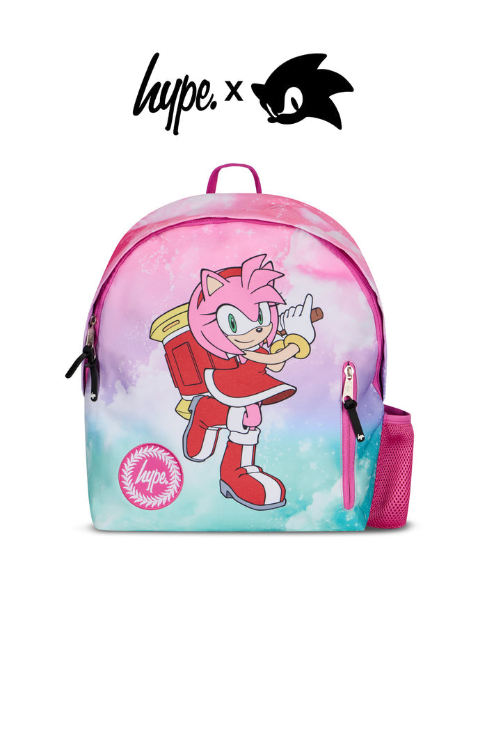 Hype x Sonic The Hedgehog™ Pink Have No Fear Backpack, Lunch Bag & Bottle Bundle