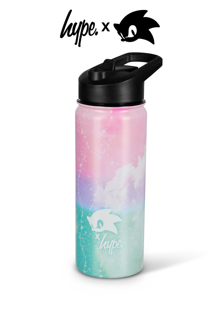 Hype x Sonic The Hedgehog™ Pink Have No Fear Water Bottle