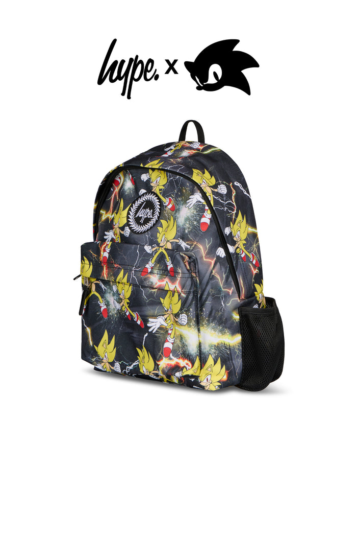 Hype x Sonic The Hedgehog™ Yellow Super Sonic Backpack & Lunch Bag Bundle