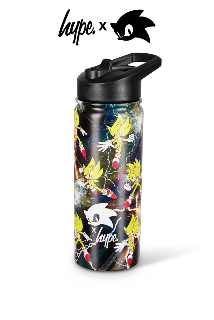 Hype x Sonic The Hedgehog™ Yellow Super Sonic Water Bottle
