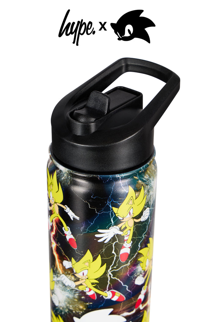 Hype x Sonic The Hedgehog™ Yellow Super Sonic Water Bottle